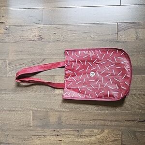Lululemon Reusable Small Shopping Bag Tote, Dark Red